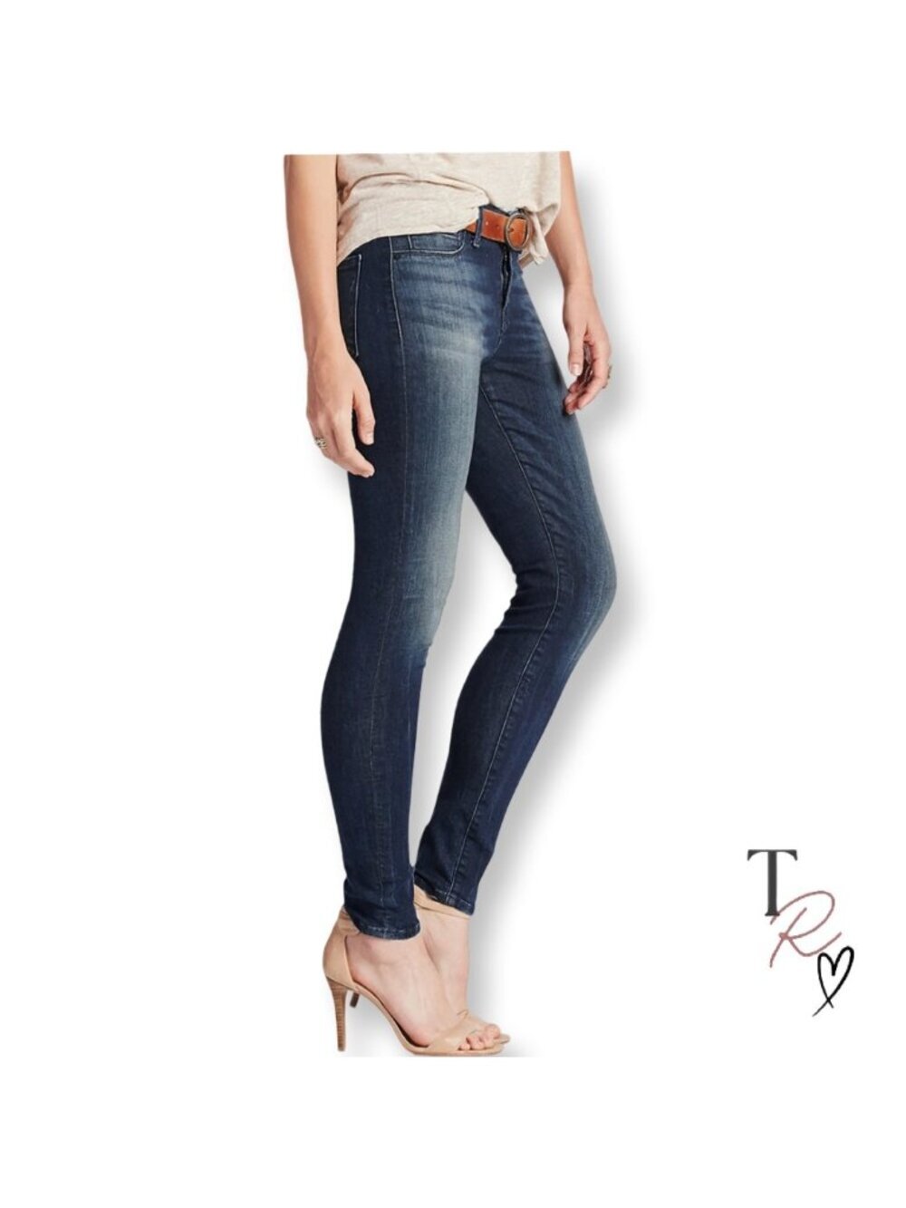 Lucky Brand Brooke Legging Jeans Jeggings Dark Wash Mid Rise Skinny Size 6 or 28